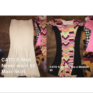 Cato, Kim Rogers; dresses, tank tops, etc